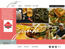 Tablet Screenshot of juntobyob.com